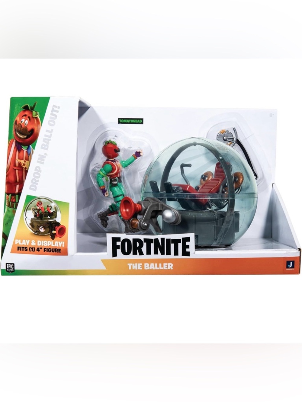 Fortnite Tomatohead: The Baller Vehicle 4-Inch Action Figure Rare New